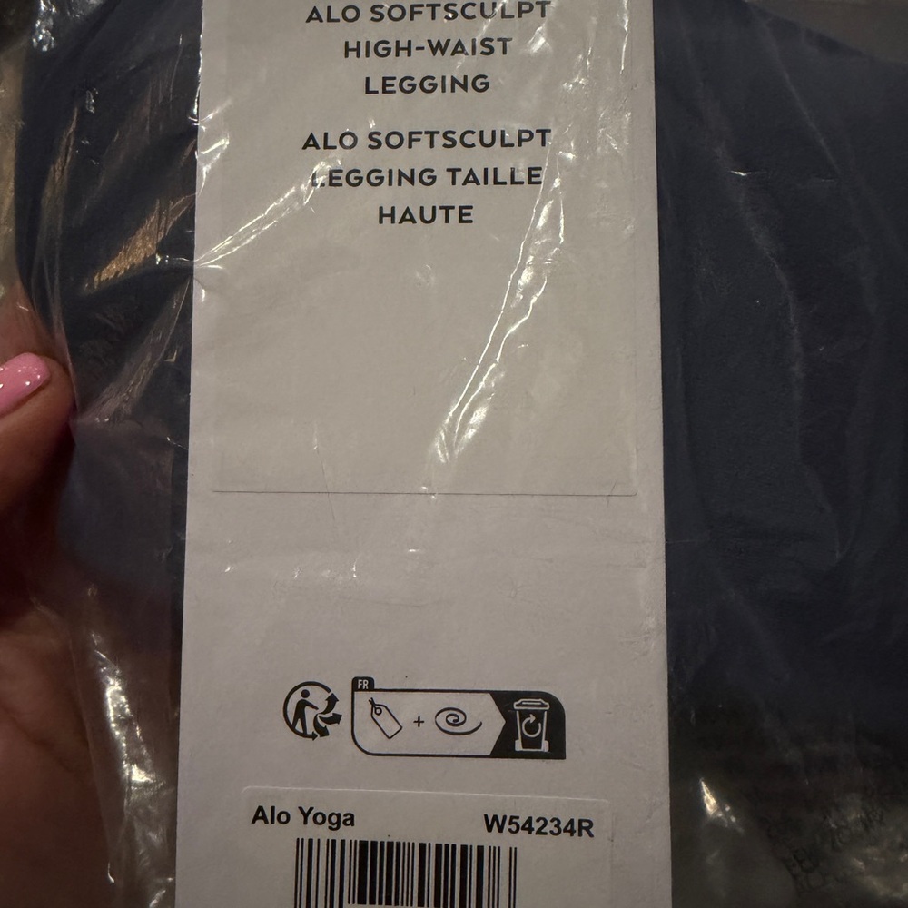 ALO Softsculpt High-Waist Legging Bluestone XS new in the bag - Picture 4 of 4